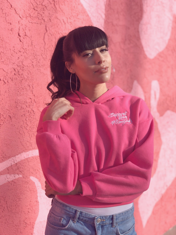 💖LIMITED Support Your Homegirls Cropped Hoodie 💖