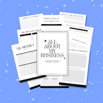 Mini Business Workbook | Track Goals, Income/Expenses + Much More!